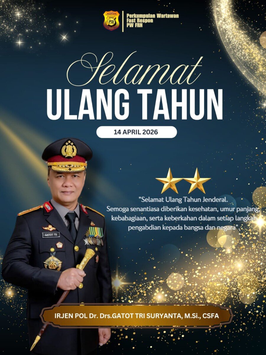 Momen HUT ke-57 Kapolda Sumbar, Ketum PW-FRN Agus Flores Sampaikan Doa dan Harapan Terbaik