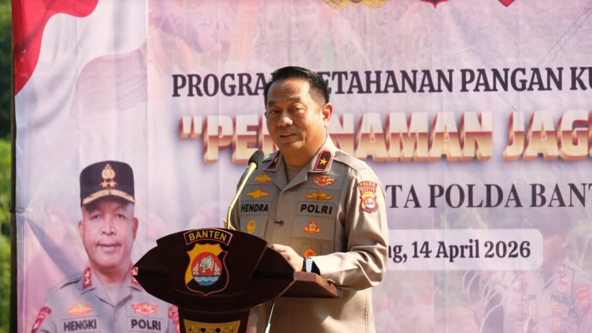 Dukung Ketahanan Pangan, Polda Banten Laksanakan Penanaman Jagung Kuartal II