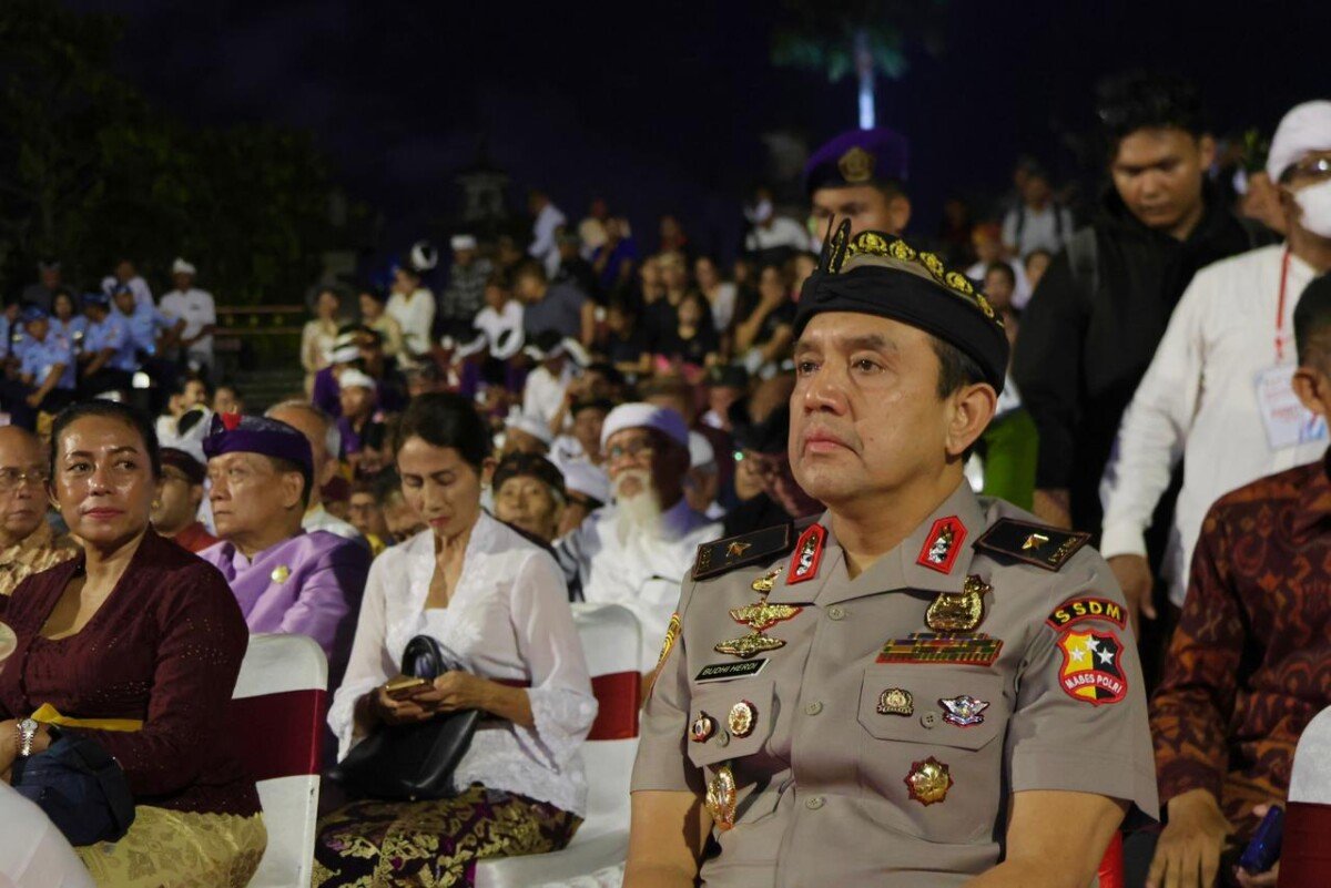 Dharma Santi Nyepi Jadi Ruang Kebersamaan, Kehadiran Polri Perkuat Harmoni
