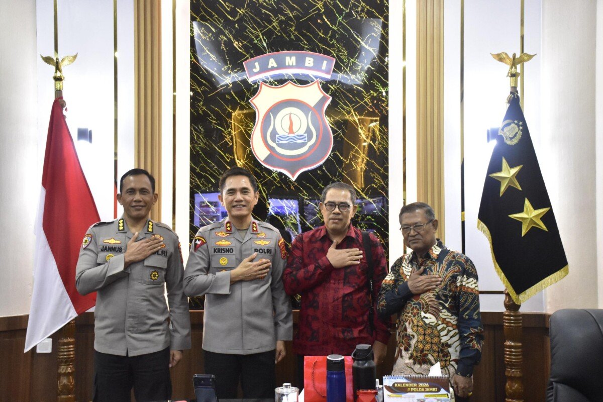 Kapolda Jambi Terima Audiensi Pendeta Waslen, Perkuat Silaturahmi dan Sinergi