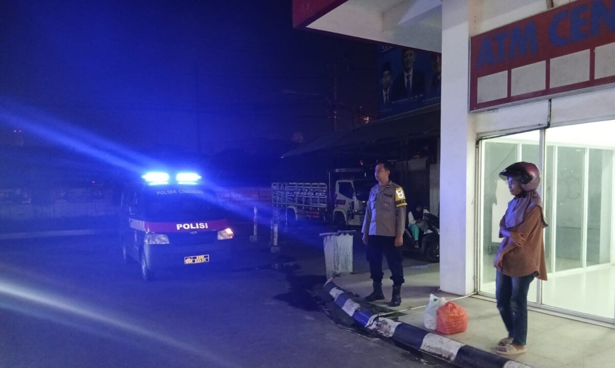 Giat Patroli Blue Light Polsek Ciwandan Upaya Pencegahan Kejahatan Jalanan
