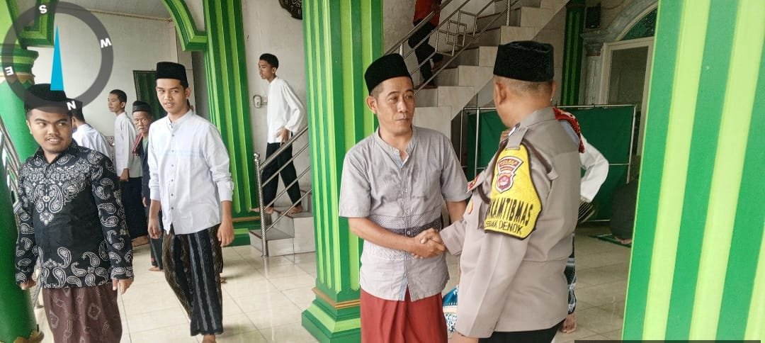 Bhabinkamtibmas Polsek Ciwandan Silaturahmi Sambang Bersama Tokoh Agama Dan Pengurus DKM