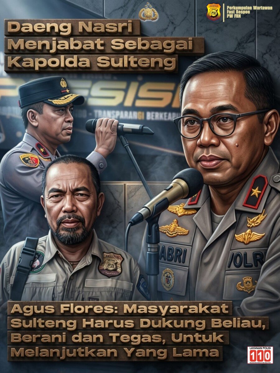 Brigjen Pol Nasri Sulaeman Resmi Jabat Kapolda Sulteng, Bawa Pengalaman Reserse ke Bumi Negeri Seribu Megalit