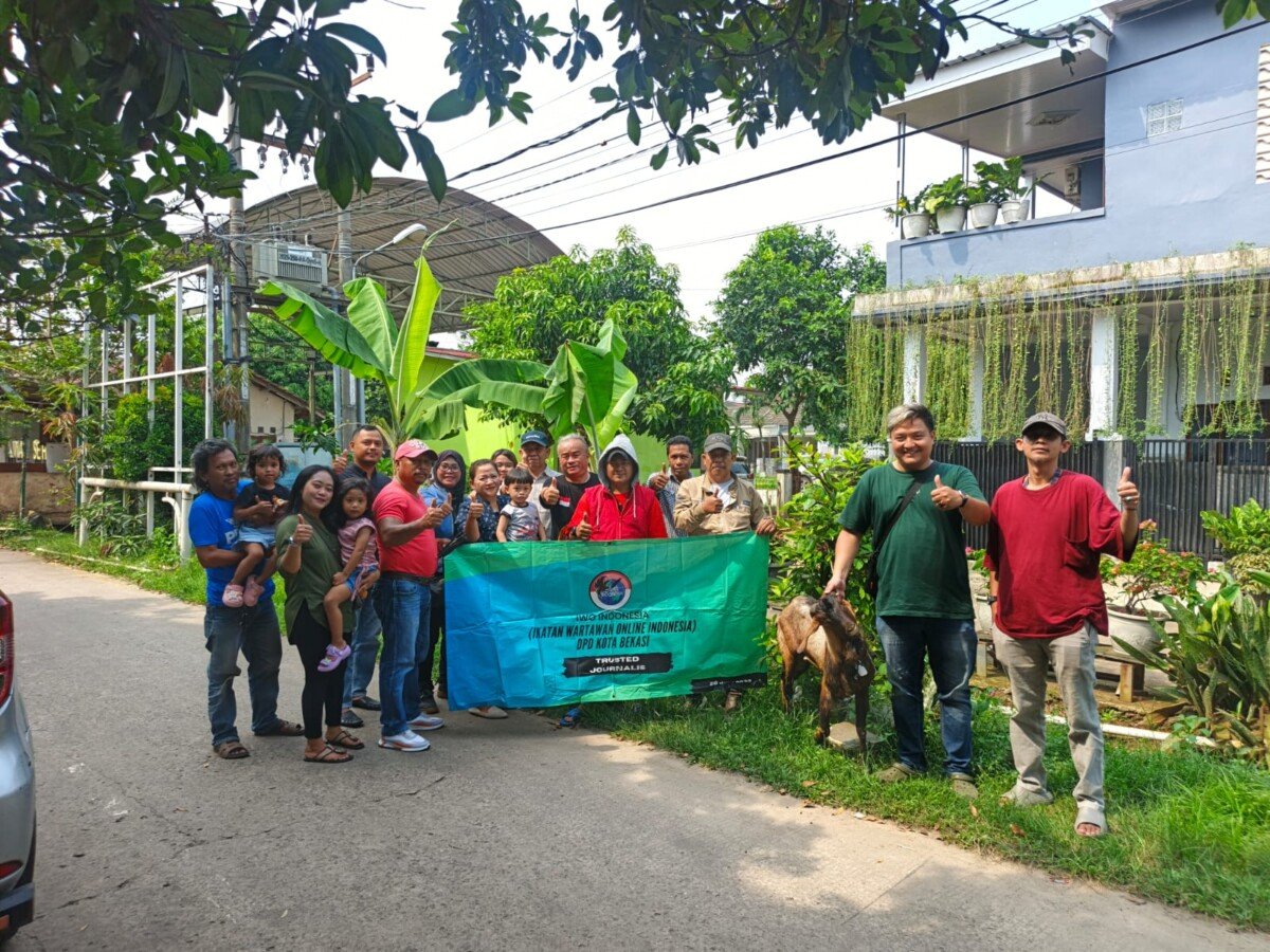 Bukan Sekadar Kurban,IWO I Kota Bekasi Pererat Kebersamaan dengan Warga Meriahkan Idul Adha 1447 H