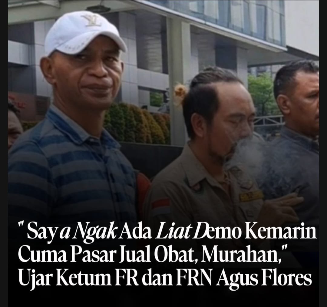 Guyonan Agus Flores Soal Aksi di Jakarta: “Yang Saya Lihat Cuma Pasar Dadakan Jual Obat Murah”