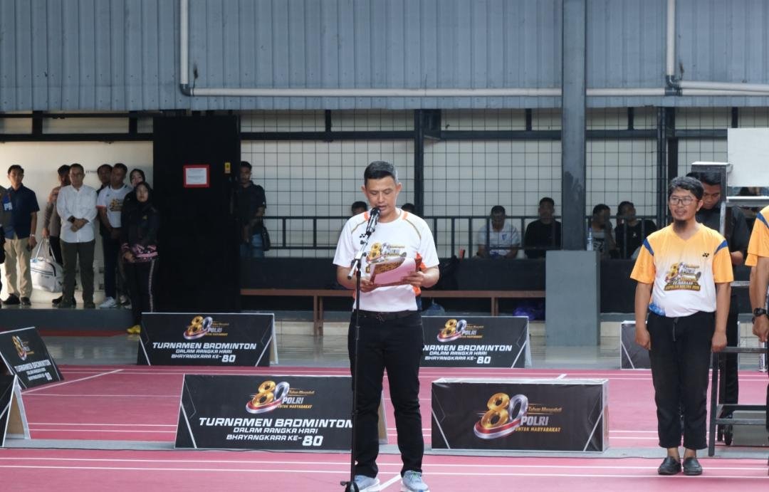 Sambut Hari Bhayangkara ke-80, 188 Pebulutangkis Unjuk Gigi di Kapolda Cup 2026