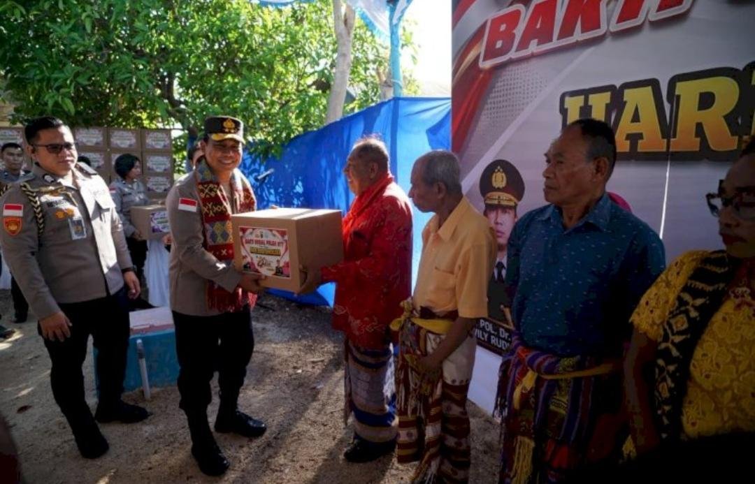 Hadiah Hari Bhayangkara ke-80: Warga Kupang Kini Nikmati Akses Air Bersih dari Kapolda NTT