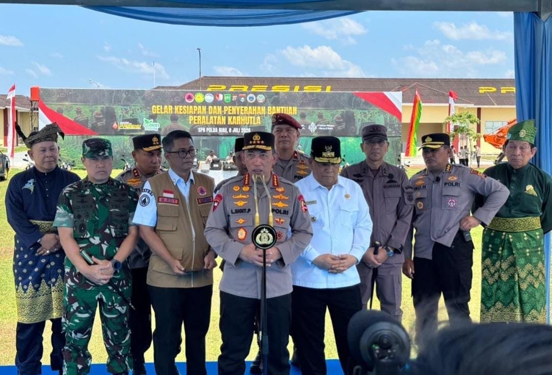 Kapolri Instruksikan Optimalkan Penanganan Karhutla Di Riau