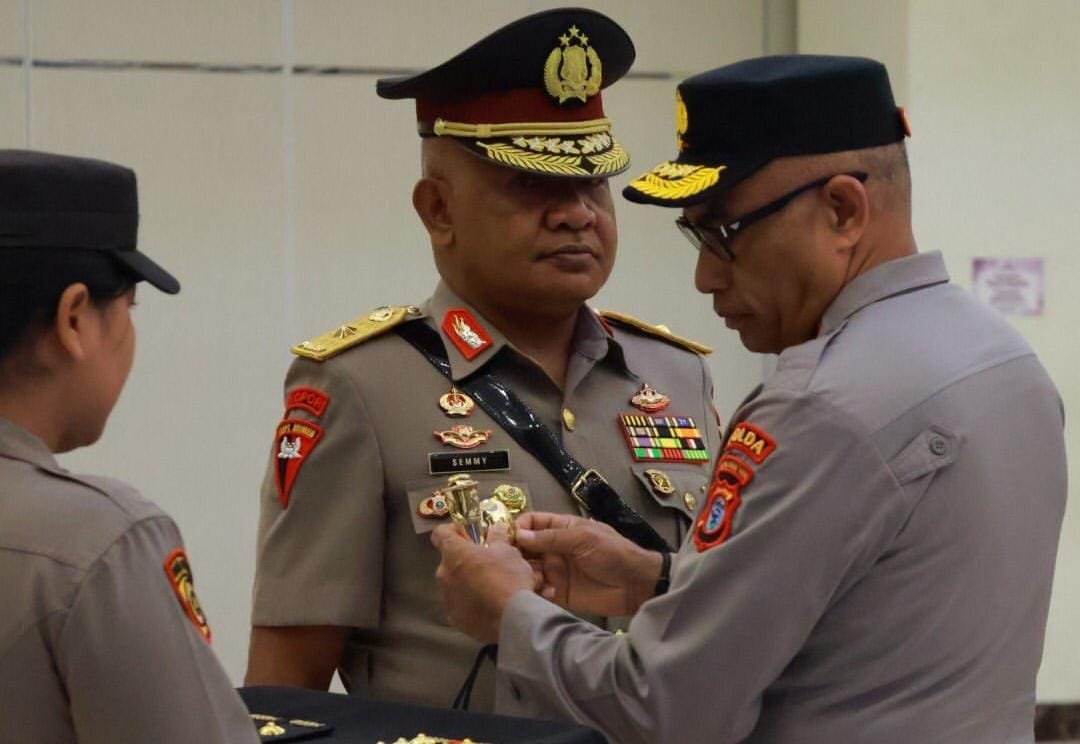 Kapolda Papua Barat Daya Pimpin Sertijab PJU, Kombes Pol. Fernando Sanches Resmi Jabat Wakapolda