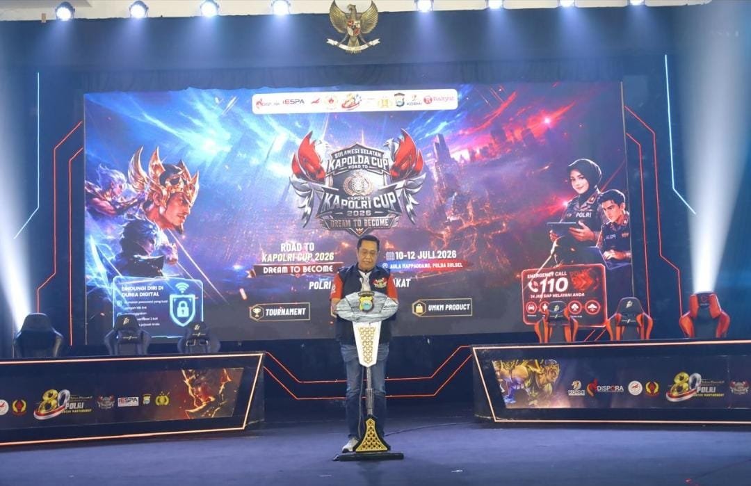 Pecahkan Rekor Peserta Terbanyak, Polda Sulsel Gelar Grand Final Mobile Legends Road to Kapolri Cup