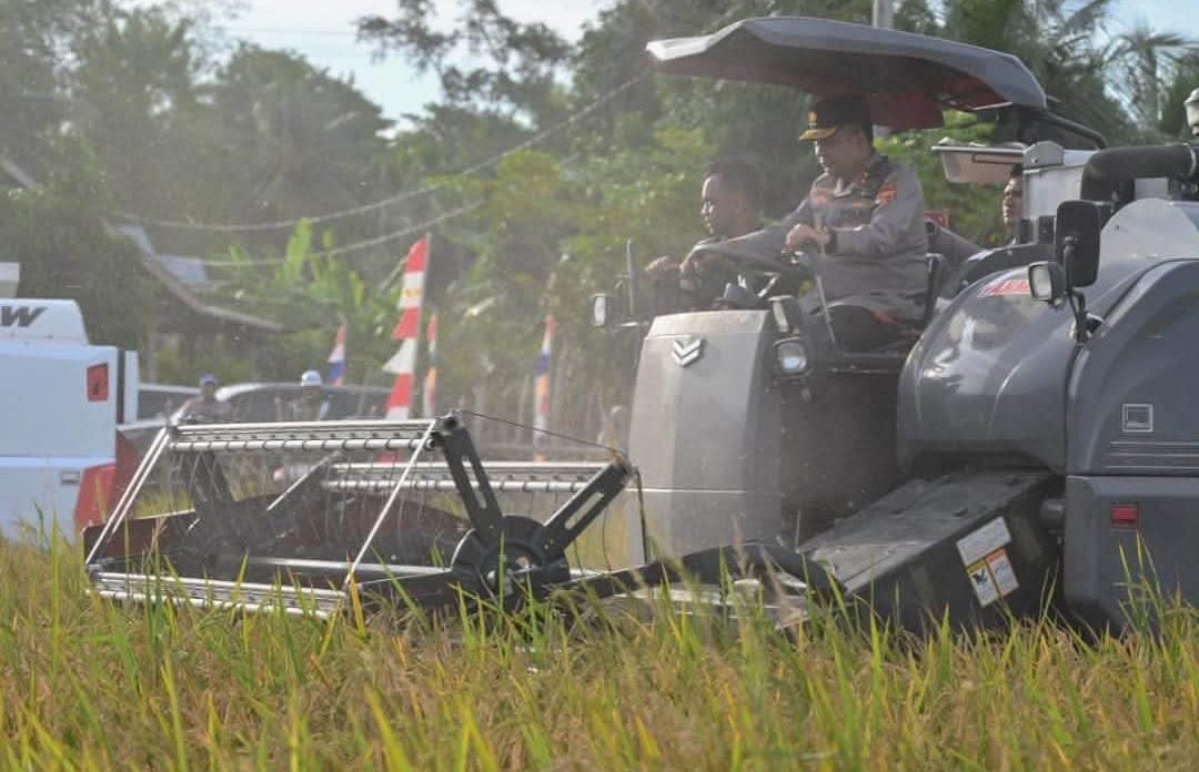 Sinergi TNI-Polri di Pidie: Kapolda Aceh dan Pangdam IM Dukung Panen Raya Nasional virtual Bersama Presiden