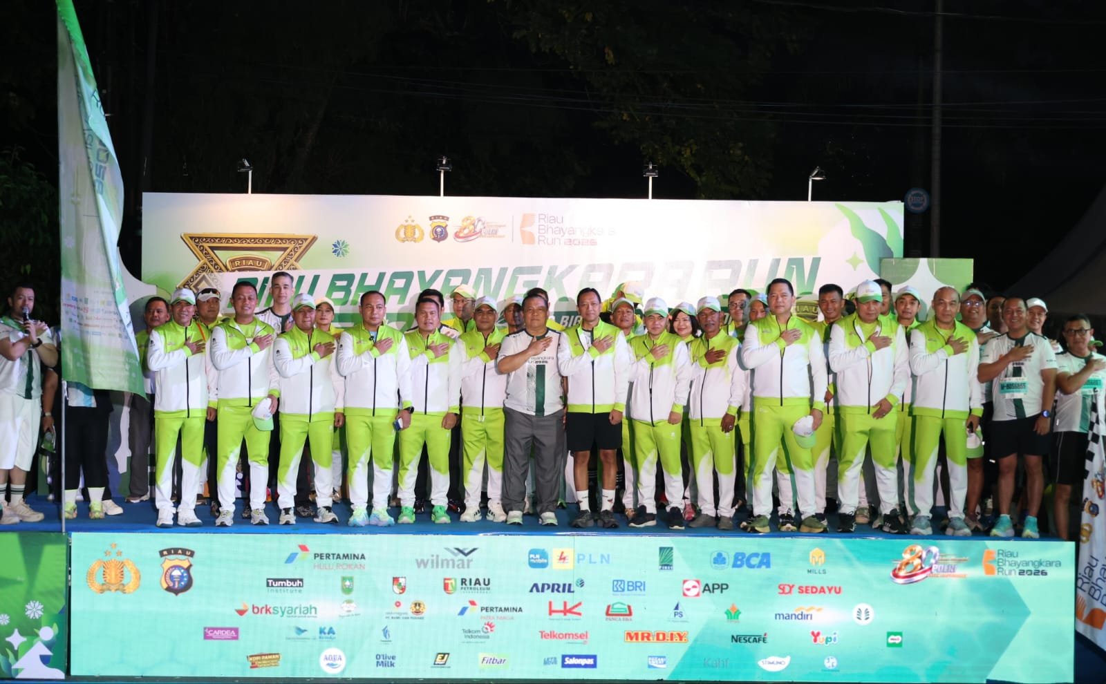 Riau Bhayangkara Run 2026: Bukan Sekadar Lari, Polda Riau Dobrak Stigma Karhutla Lewat Green Policing