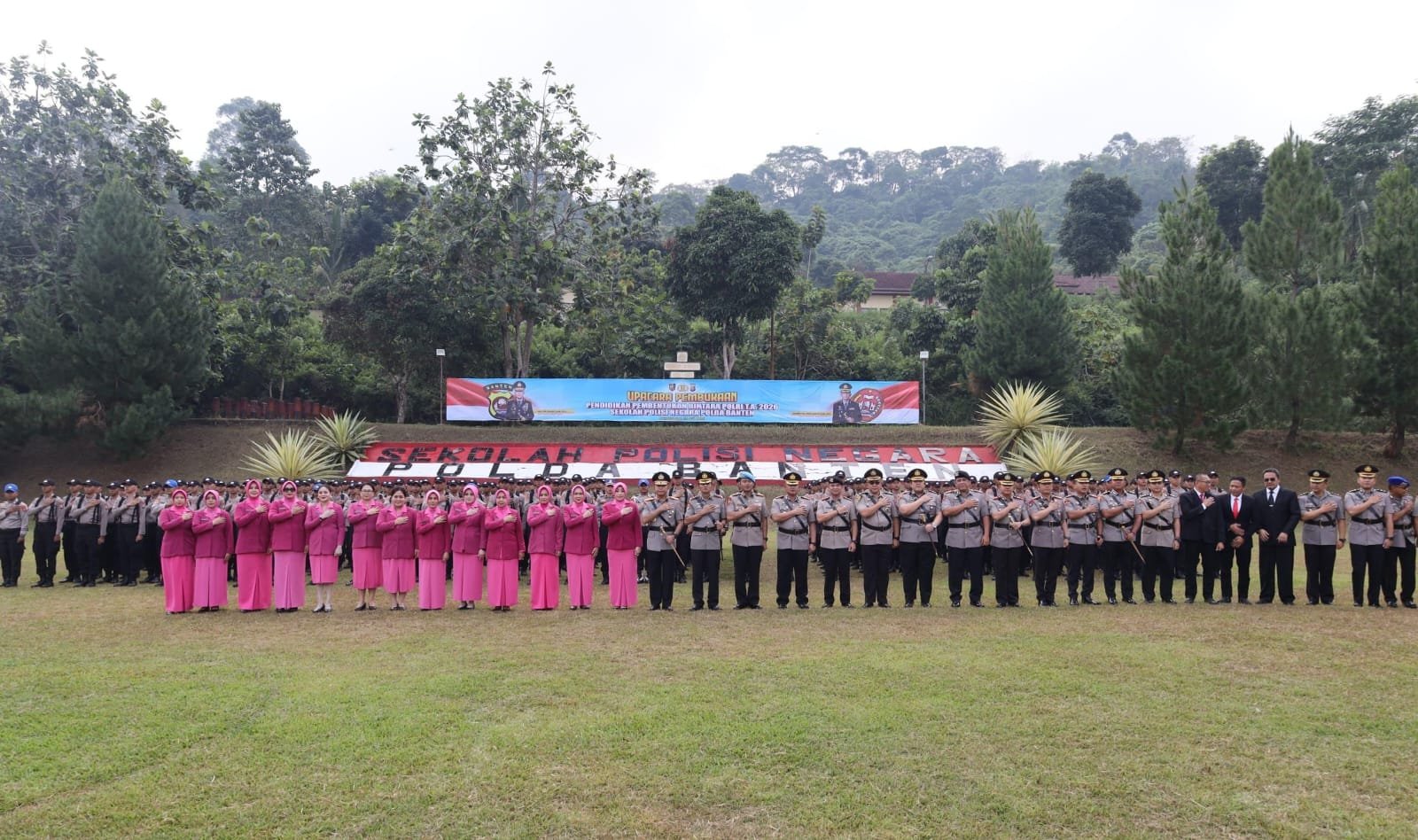 Polda Banten Buka Pendidikan Pembentukan Bintara SPKT, 249 Siswa Ikuti Pendidikan Selama Lima Bulan