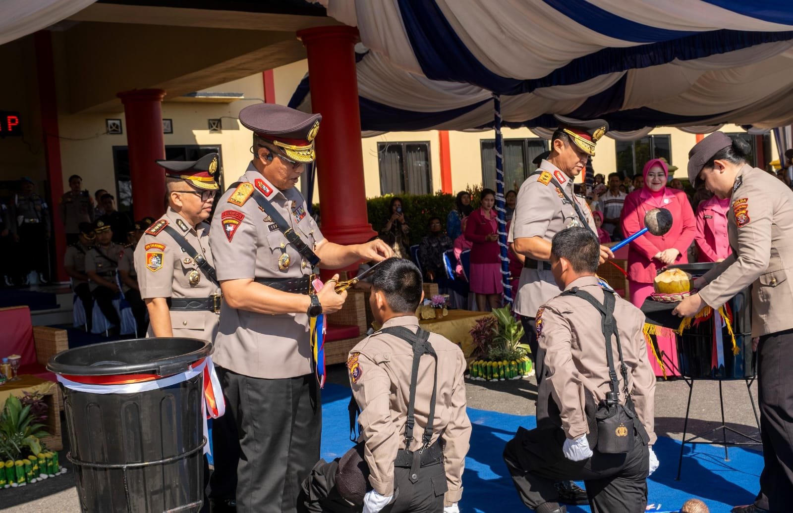 Dibuka Kapolda, 137 Siswa Diktuk Bintara Polri Siap Digembleng di SPN Polda Kalteng