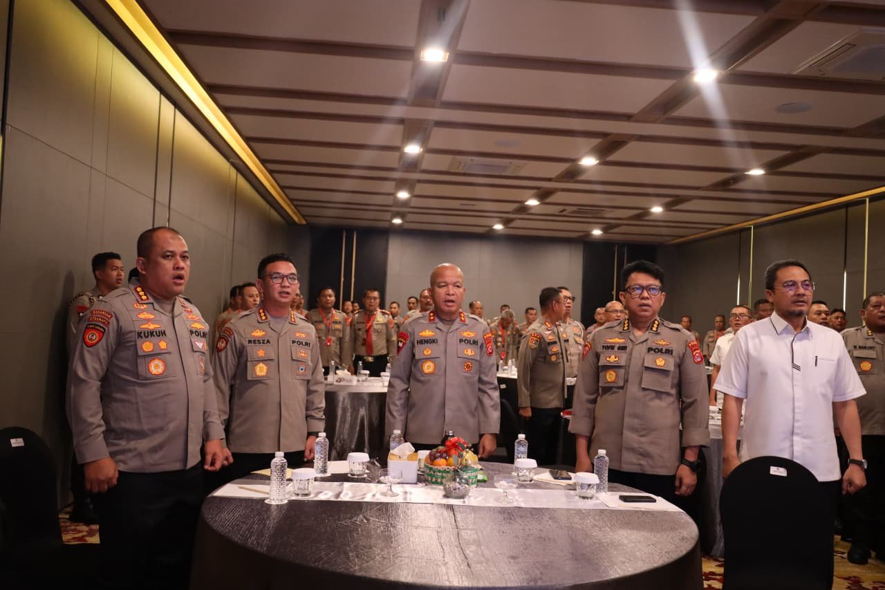 Rakernis Ditpamobvit Polda Banten 2026, Perkuat Pengamanan Objek Vital Guna Mendukung Asta Cita