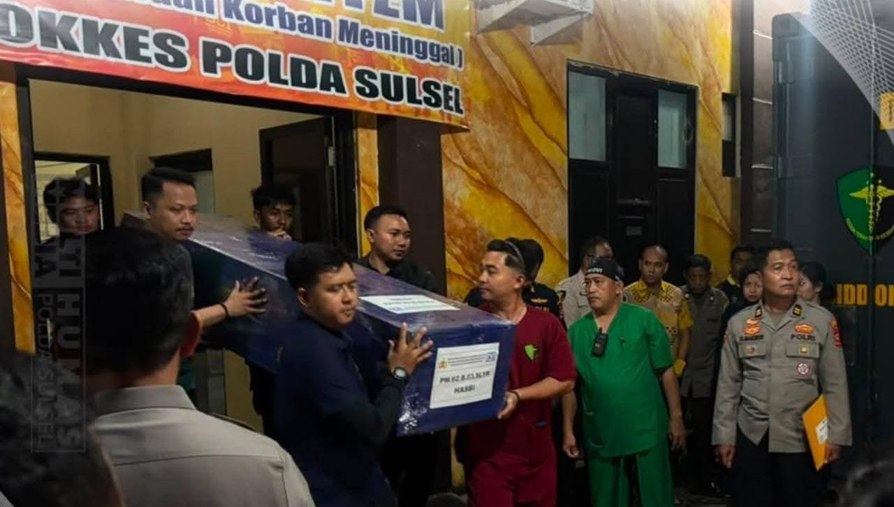 Konferensi Pers Biddokkes Polda Sulsel: Satu Korban Kembali Teridentifikasi, Total Tiga Korban Laka Laut KM Nurul Salsa