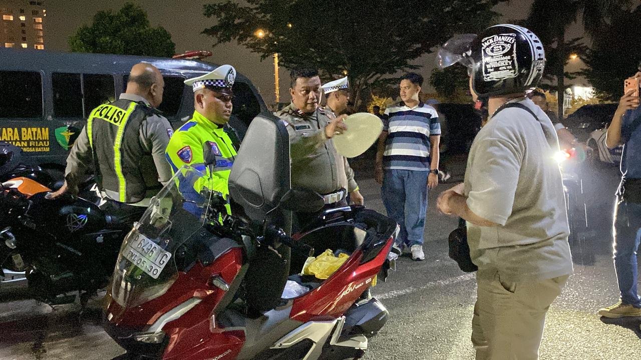 KRYD Antisipasi Balap Liar dan Kejahatan Jalanan, Polda Kepri Kerahkan Personel Gabungan di Kota Batam