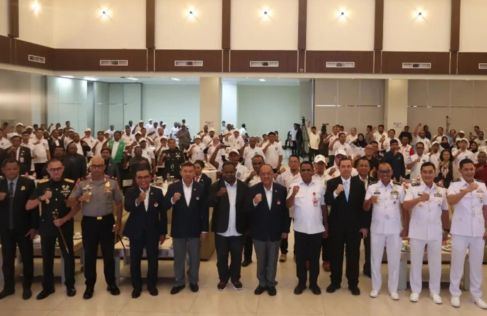 Kapolda Papua Barat Daya Hadiri Musorprovlub KONI Papua Barat Daya 2026