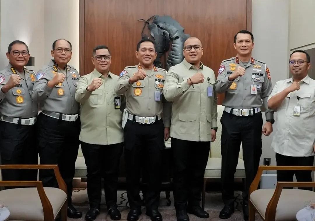 Korlantas Polri Terima Audiensi KSP, Bahas Kesiapan Nataru 2026, Zero ODOL, ETLE hingga Penguatan Layanan Digital