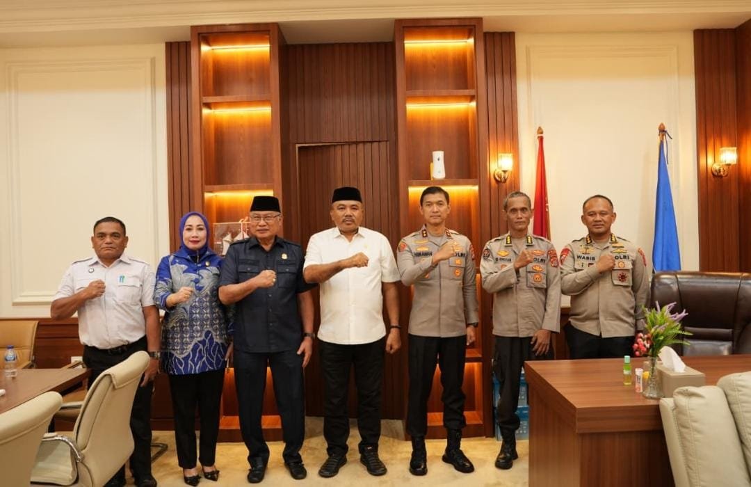 Perkuat Sinergitas Forkopimda, Kapolda Sultra Gelar Silaturahmi ke DPRD Sultra