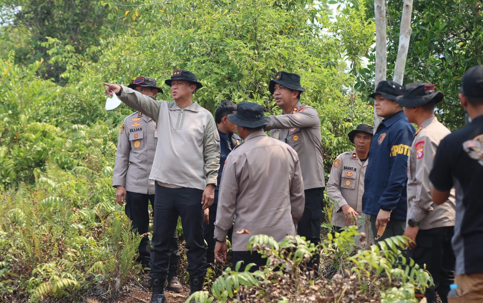 Kapolda Kalteng Pastikan Karhutla Tumbang Nusa Terkendali, Kanal Medson Jadi Strategi Perkuat Pemadaman