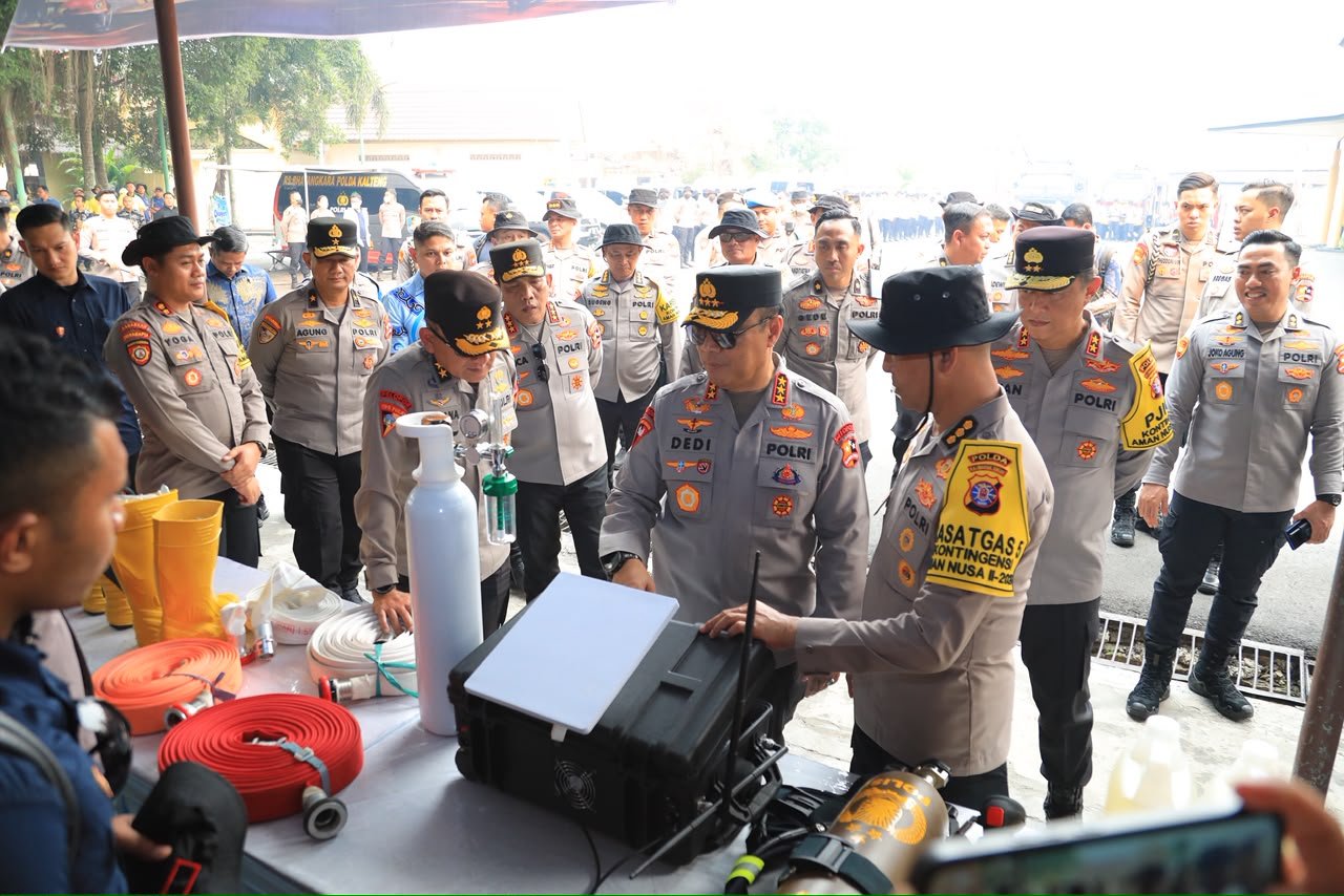 Hadapi Karhutla Gambut, Polri Perkuat Teknologi hingga Rekayasa Tata Air
