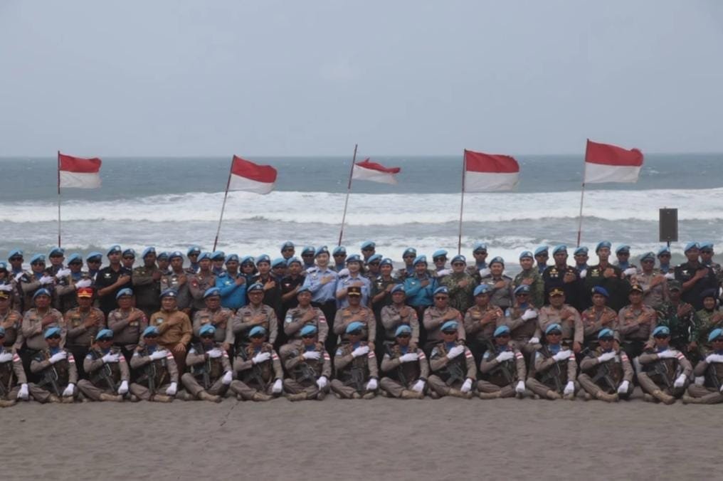 Dari Gumuk Pasir Menuju Afrika Tengah: 150 Personel Polri Resmi Disiapkan untuk Misi Perdamaian PBB Internasional