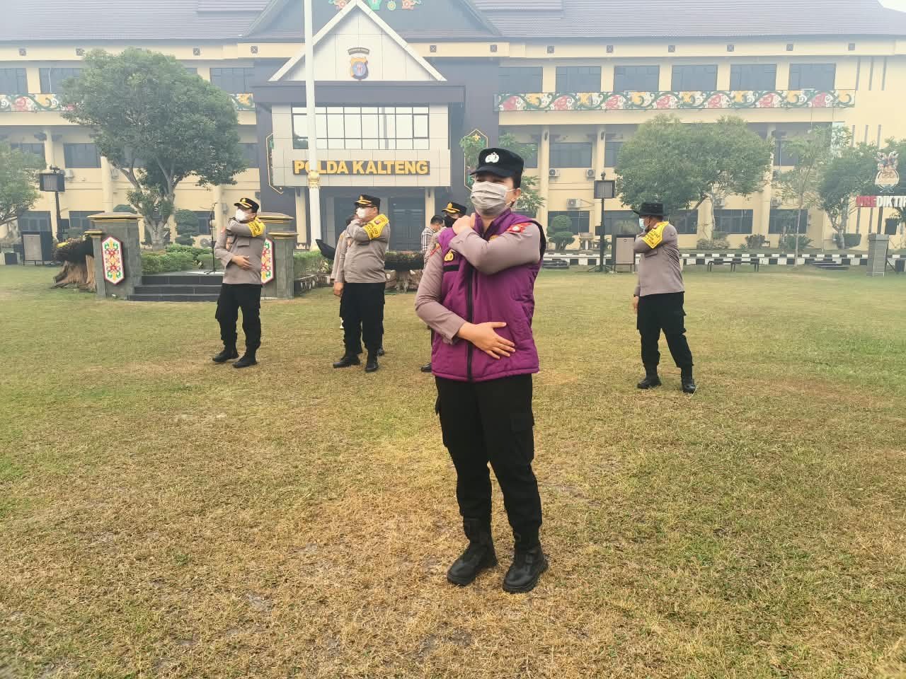Biro SDM Polda Kalteng Ajak Personel Satgas Karhutla Refresh Pikiran, Jaga Kesehatan Mental