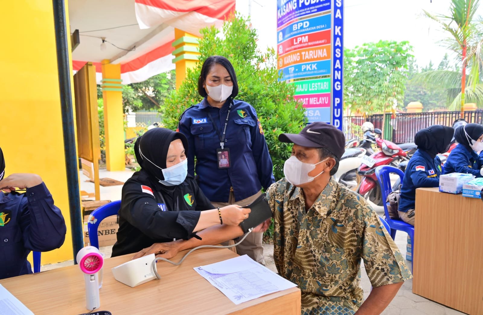Bakti Kesehatan Presisi Polri, Polda Jambi Hadirkan Layanan Kesehatan Gratis bagi Warga Kasang Pudak