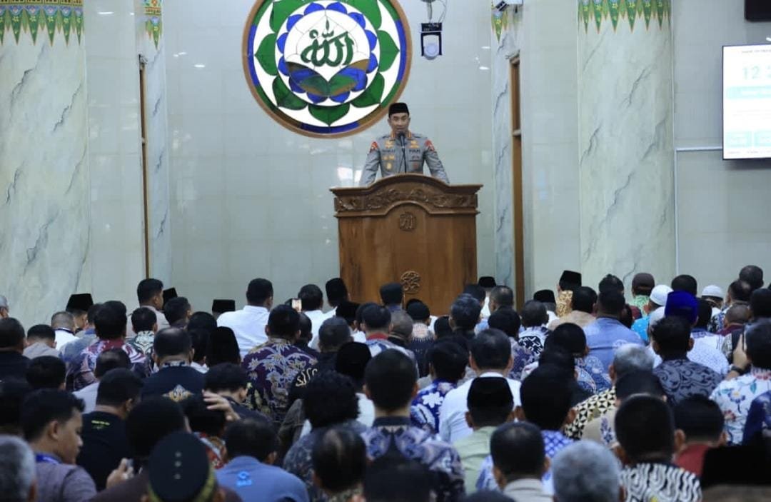 Kapolri Ajak Jamaah Masjid Al-Ikhlas Mabes Polri Jaga Kerendahan Hati Dan Perkuat Akhlak