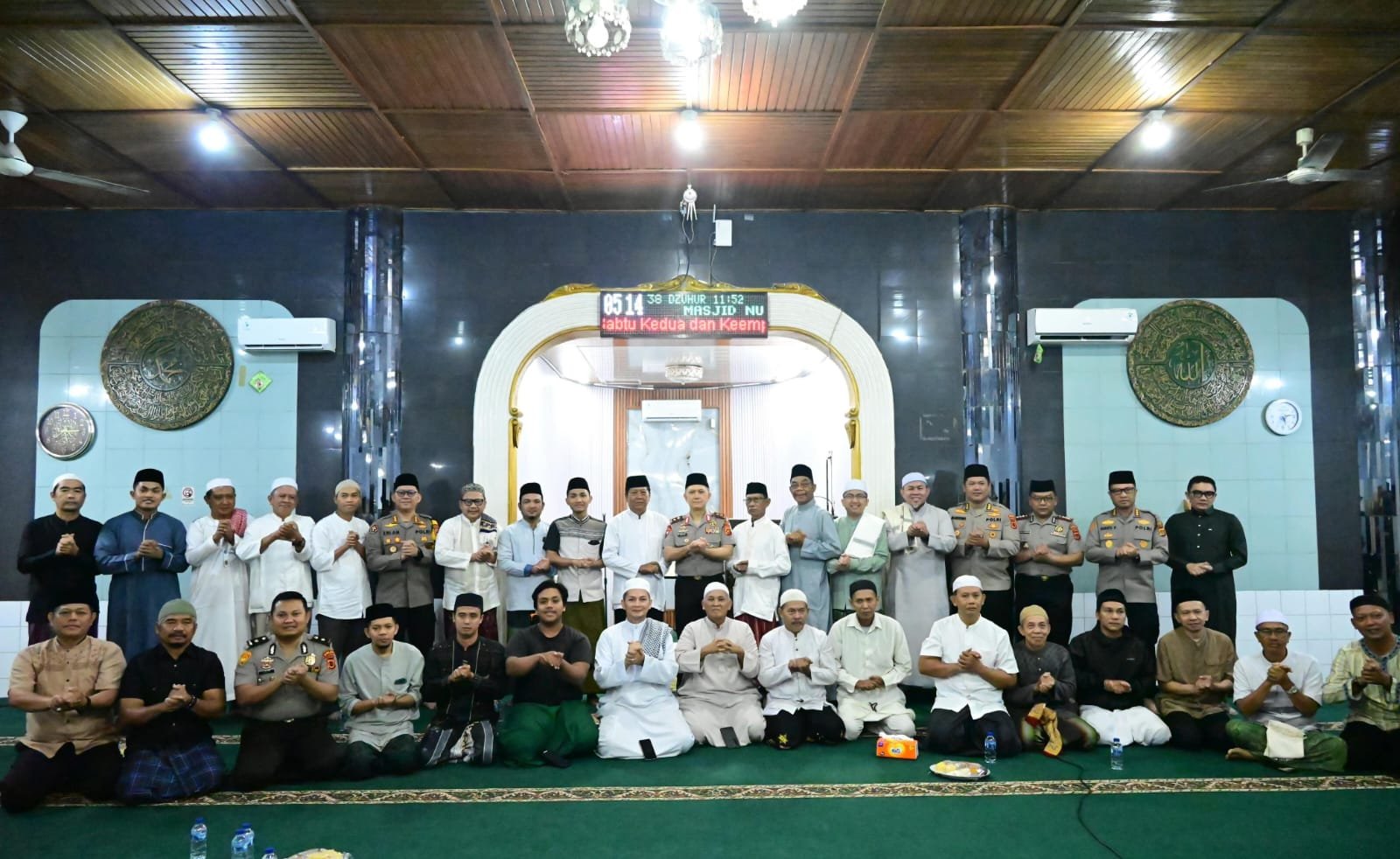 Subuh Keliling di Masjid Nurul Huda, Kapolda Jambi Ajak Masyarakat Bersama Jaga Kamtibmas