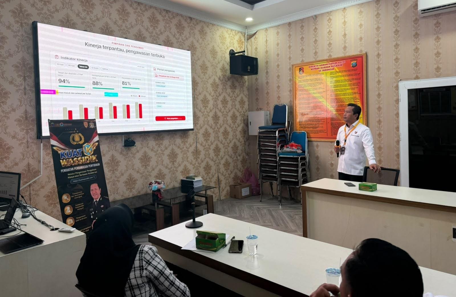 Wakapolda Babel Jumling Di Belitung, Sampaikan Pesan Kamtibmas – Layanan Call Center 110