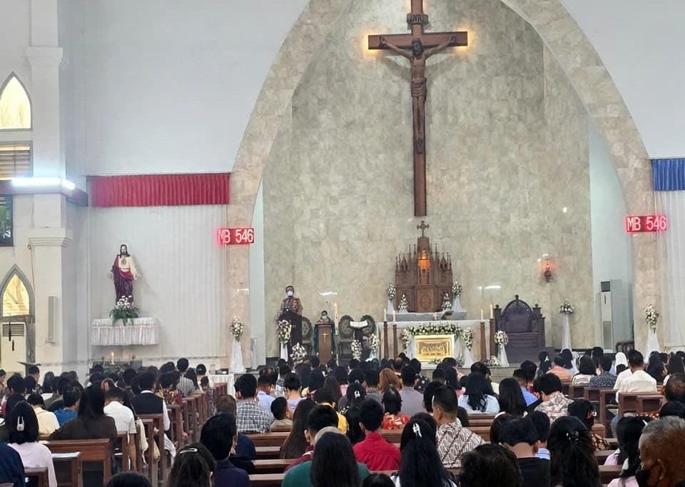 Minggu Kasih Polda Kalteng, Perkuat Kedekatan Polri dengan Jemaat Gereja