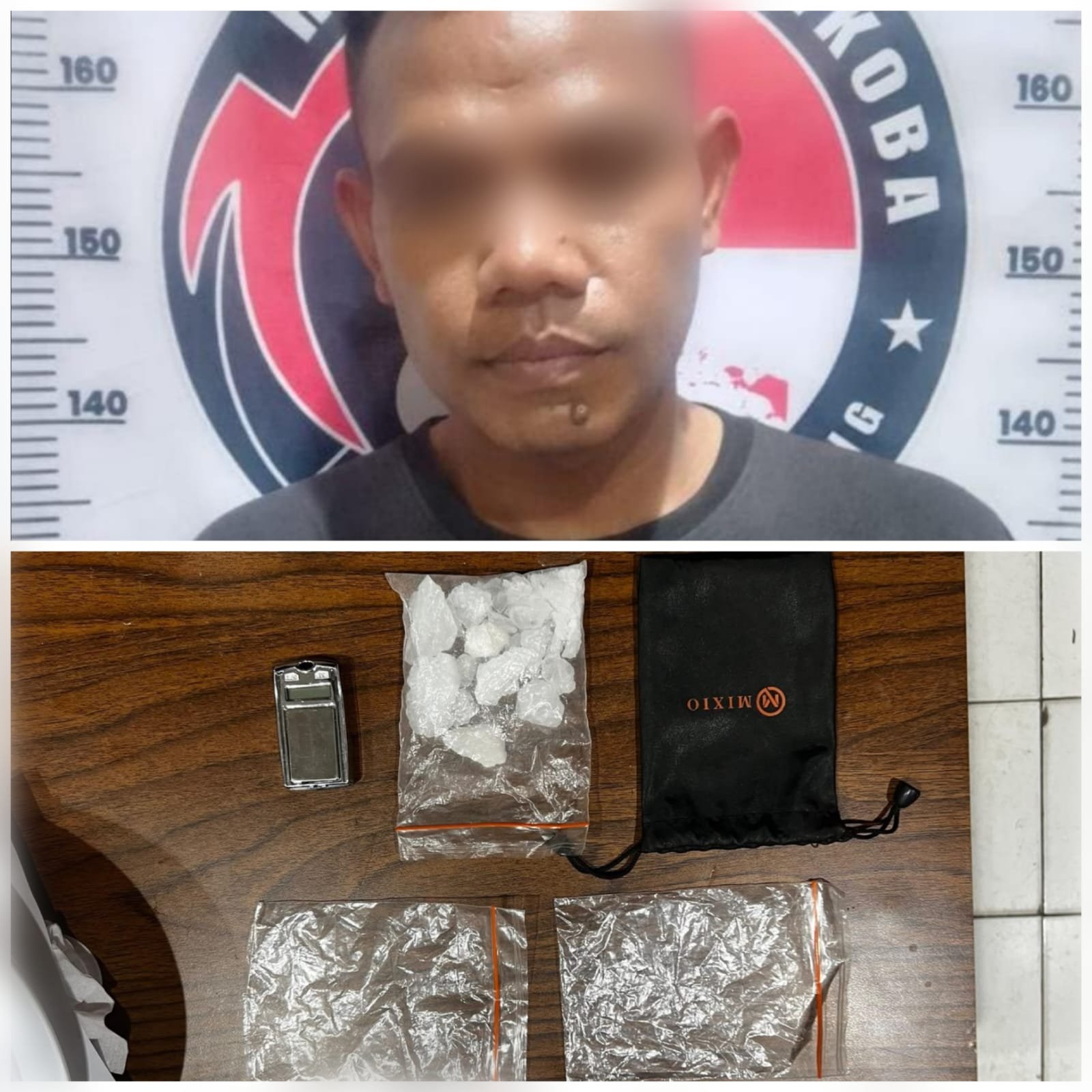 Polsek Cengkareng Ungkap Peredaran Narkotika, Pria Ini Diamankan dengan Barang Bukti Diduga Sabu 75,78 Gram