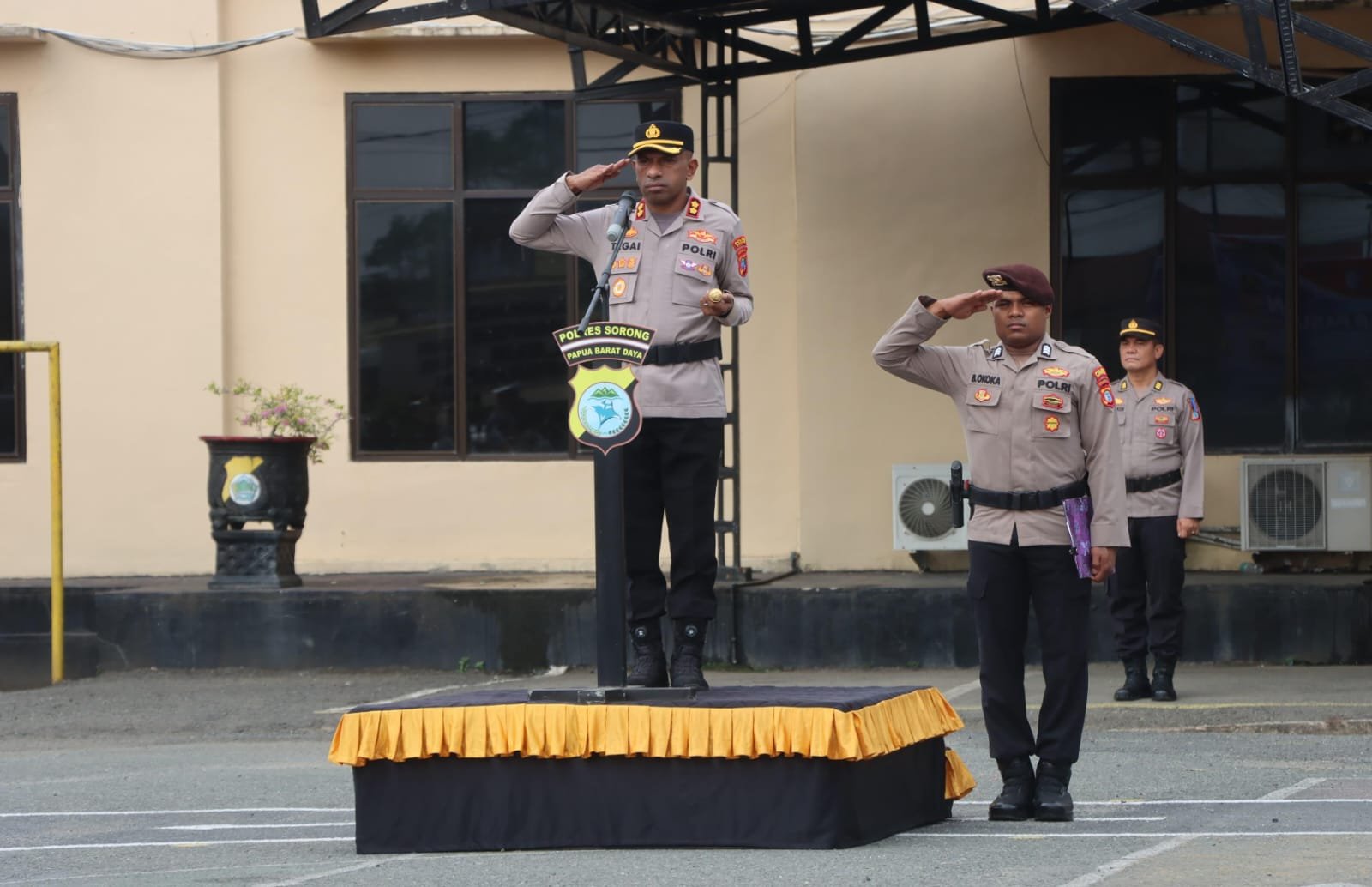 Polres Sorong Gelar Apel Pasukan Operasi Patuh Dofior 2026, Libatkan TNI dan Instansi Terkait