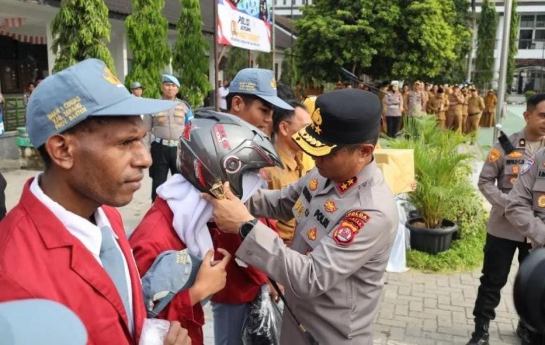 Polda Banten Tanamkan Disiplin dan Cegah Kenakalan Remaja Lewat Program Polisi Peduli Pendidikan