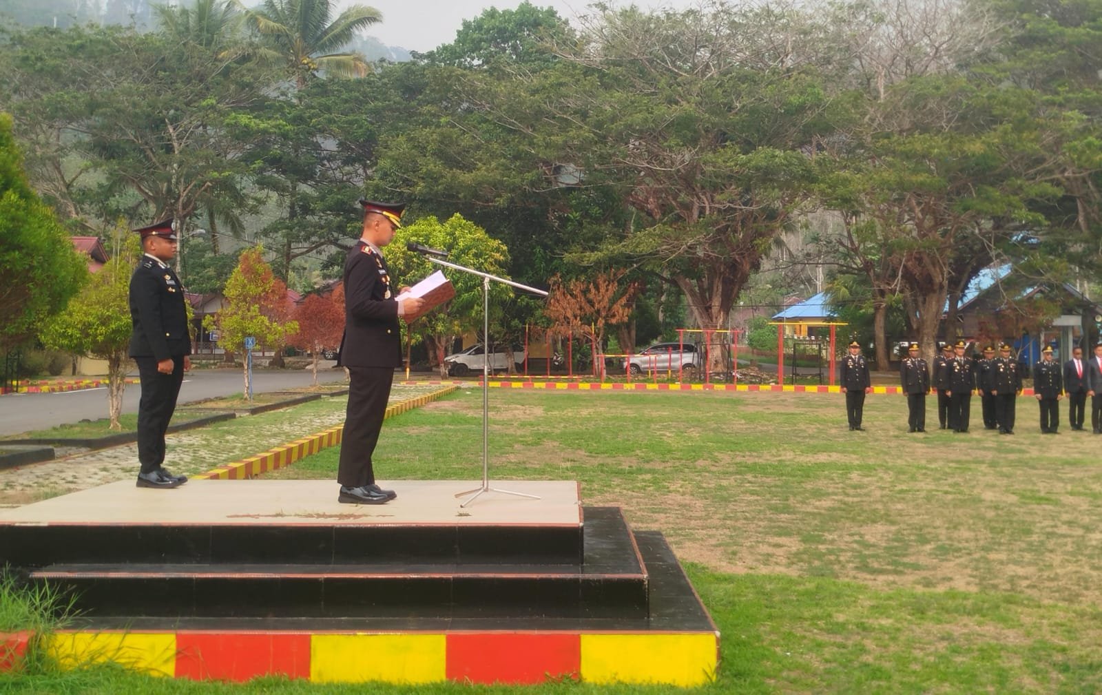 Usung Tema ‘Patriotik, Gigih, Berempati’, Polres Raja Ampat Gelar Upacara Sumpah Pemuda ke-98