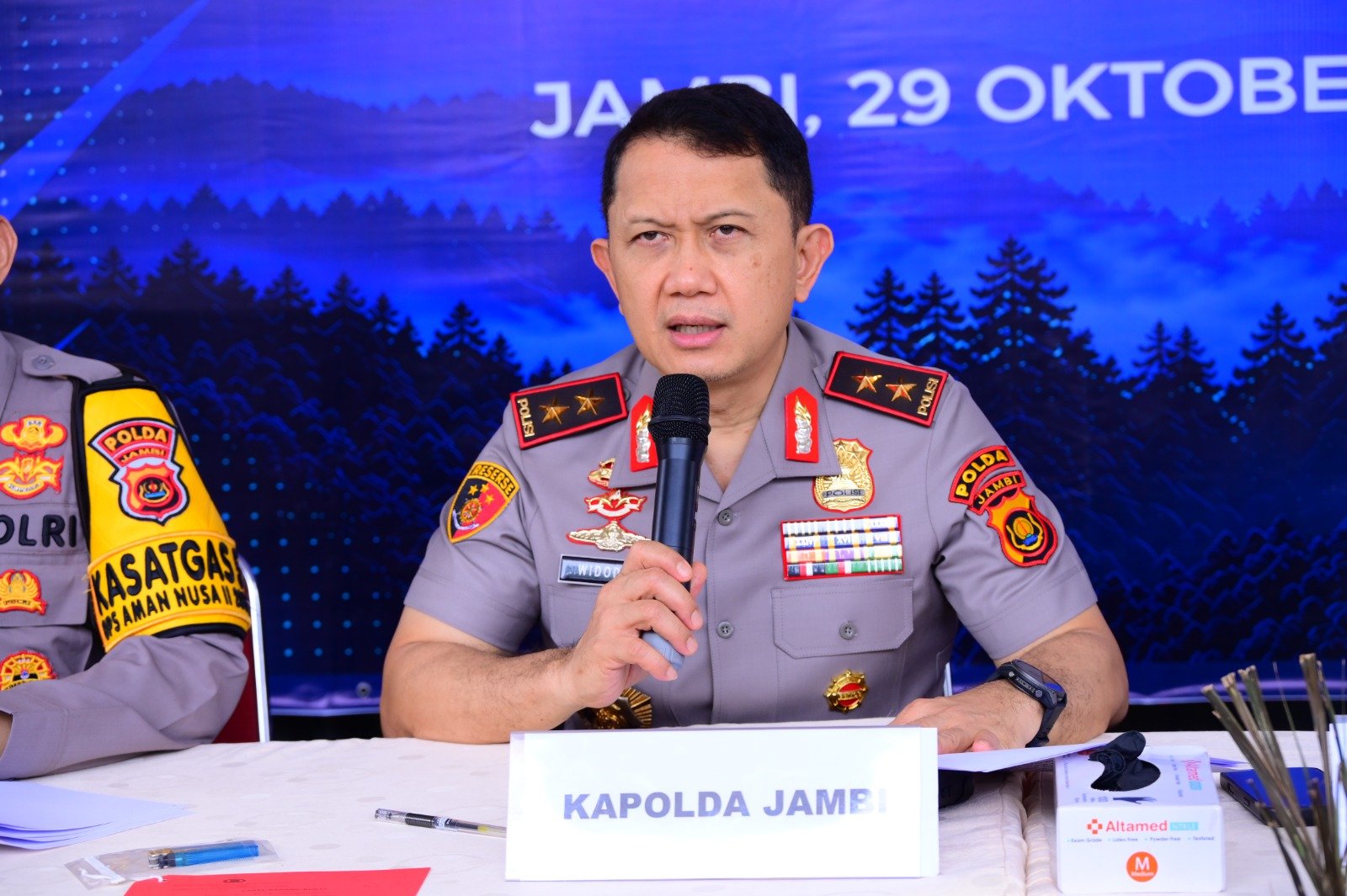 Polda Jambi Ungkap 19 Kasus Karhutla, 16 Tersangka dan 112 Hektare Lebih Lahan Terbakar