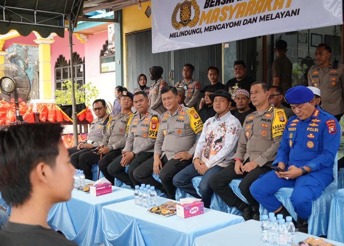 Wujud Polri Bersama Masyarakat, Kapolda Kalteng Gelar Polisi Peduli Pengangguran di Pangkalan Bun