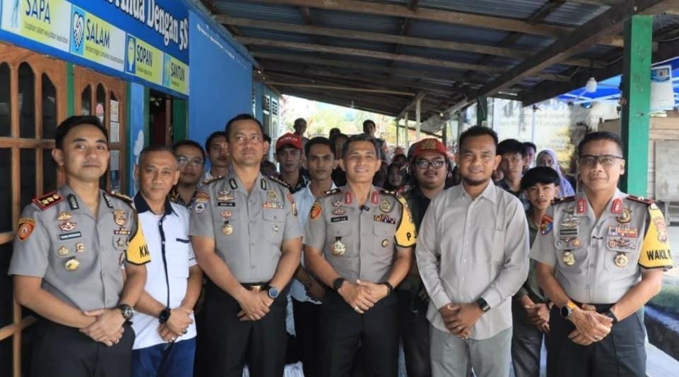 Kapolda Bengkulu Gelar Program Quick Wins POLIRAN, Serap Aspirasi Pengangguran di Bengkulu Tengah
